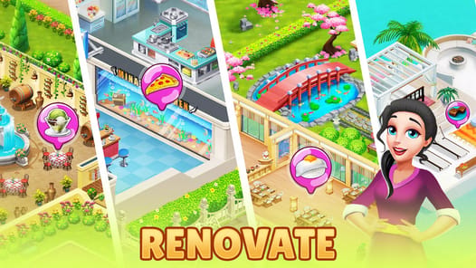 Merge Restaurant APK screenshot 1