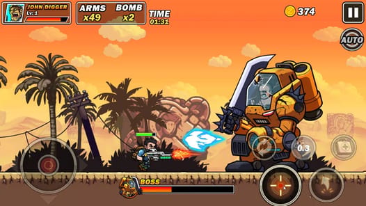 Metal Ranger War Shooting Game APK screenshot 1