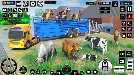 Animal Cargo Truck Transporter APK screenshot 1