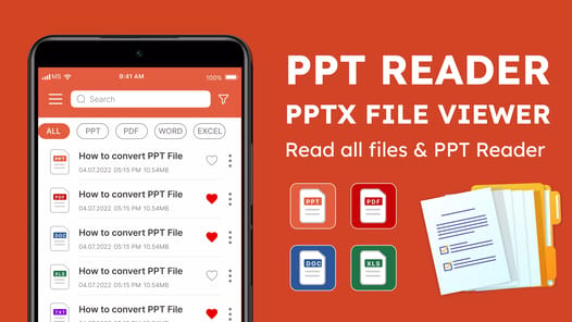 PPT Slide Viewer: Presentation APK screenshot 1