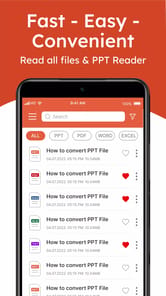PPT Slide Viewer: Presentation APK screenshot 1