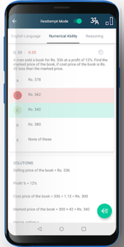 PracticeMock-IBPS PO, Clerk, SSC CGL exam Prep App APK screenshot 1