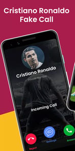 Cristiano Ronaldo Call & Chat APK screenshot 1