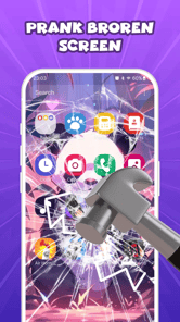 Prank Screen, Broken Wallpaper APK screenshot 1