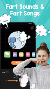 Prank Sounds: Hair Cut & Fart APK screenshot 1
