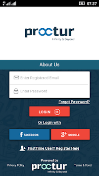 Proctur Student APK screenshot 1