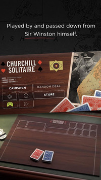 Churchill Solitaire Card Game APK screenshot 1