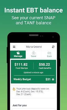 Fresh EBT - Food Stamp Balance APK screenshot 1 Fresh EBT - Food Stamp Balance APK screenshot 1