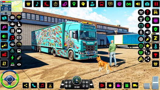 Cargo Truck City Truck Driving APK screenshot 1