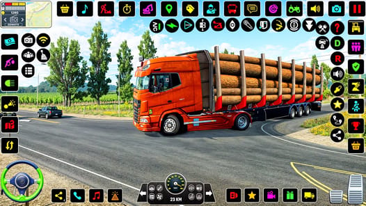 Cargo Truck City Truck Driving APK screenshot 1