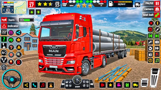 Cargo Truck City Truck Driving APK screenshot 1