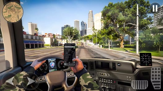 Army Cargo Truck Driving Games APK screenshot 1