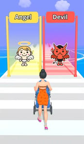 Mama's Run: Bad or Good Mom APK screenshot 1