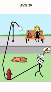 Robber Puzzle Stickman Game APK screenshot 1