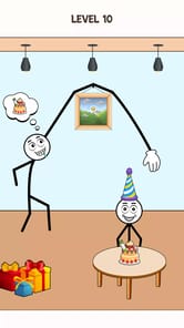 Robber Puzzle Stickman Game APK screenshot 1