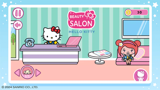 Hello Kitty: Beauty Salon APK screenshot 1