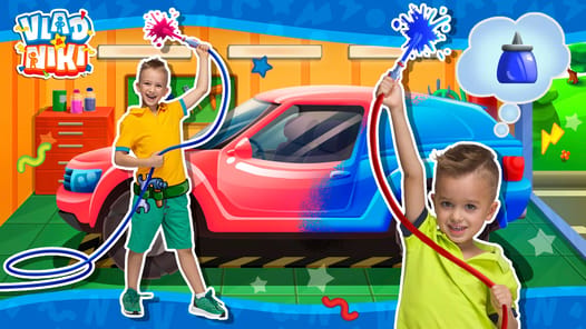 Vlad and Niki: Car Service APK screenshot 1
