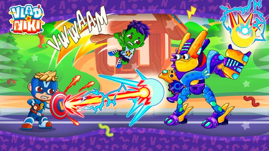 Vlad and Niki Superheroes APK screenshot 1