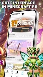 Cute Mods for Girls for MCPE APK screenshot 1