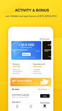 XWallet APK screenshot 1