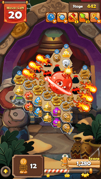 Monster Busters: Hexa Blast APK screenshot 1 Monster Busters: Hexa Blast APK screenshot 1