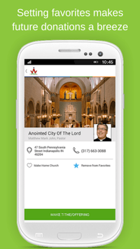 Givelify Mobile Giving App APK screenshot 1