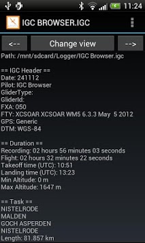 IGC Browser and Viewer APK screenshot 1