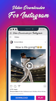 InstaSaver Photo & Video Downloader for Instagram APK screenshot 1