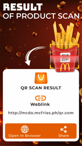 QR Code Reader APK screenshot 1