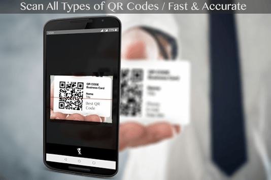 QR code scanner - QR code reader APK screenshot 1