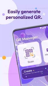 QR Manager APK screenshot 1