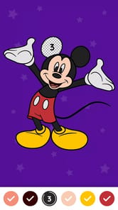 Mickey Cartoon Coloring Book APK screenshot 1