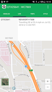 Quartix Vehicle Tracking APK screenshot 1