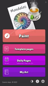 Coloring Mandalas APK screenshot 1