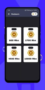Quick Earn Robux APK screenshot 1