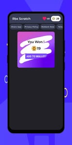 Quick Earn Robux APK screenshot 1
