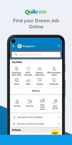 Quikr Jobs APK screenshot 1