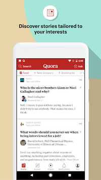Quora APK screenshot 1