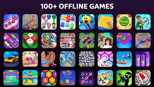 NoWiFi - Relaxing Arcade Games APK screenshot 1