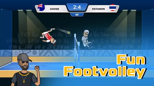 Soccer Spike - Kick Volleyball APK screenshot 1