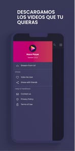 Raca Player APK screenshot 1
