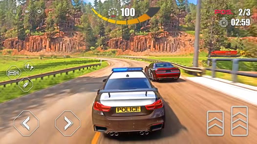 Police Car Racing APK screenshot 1