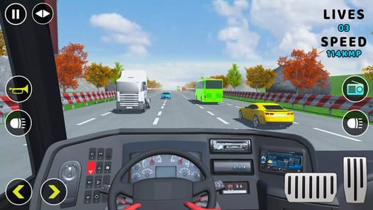 Racing in Bus Offline Games APK screenshot 1 Racing in Bus Offline Games APK screenshot 1