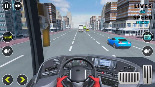 Racing in Bus Offline Games APK screenshot 1 Racing in Bus Offline Games APK screenshot 1