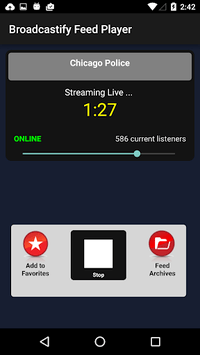 Broadcastify Police Scanner APK screenshot 1 Broadcastify Police Scanner APK screenshot 1