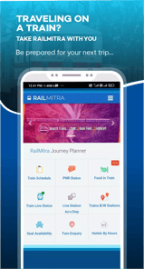 LiveTrain, PNR & Food Delivery APK screenshot 1