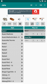 Jalra - Carnatic Mridangam - Metronome APK screenshot 1