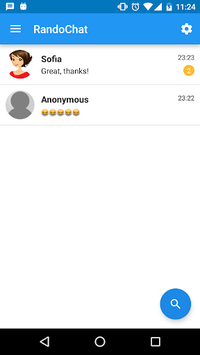 RandoChat - Chat roulette APK screenshot 1 RandoChat - Chat roulette APK screenshot 1