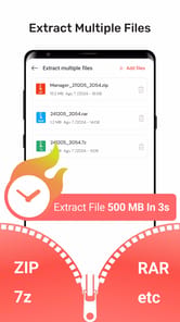 RAR Extractor – Open ZIP & 7Z APK screenshot 1
