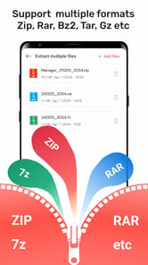 RAR Extractor – Open ZIP & 7Z APK screenshot 1